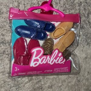Barbie Ken Accessory Pack with 4 Pairs of Colorful Shoes NIP